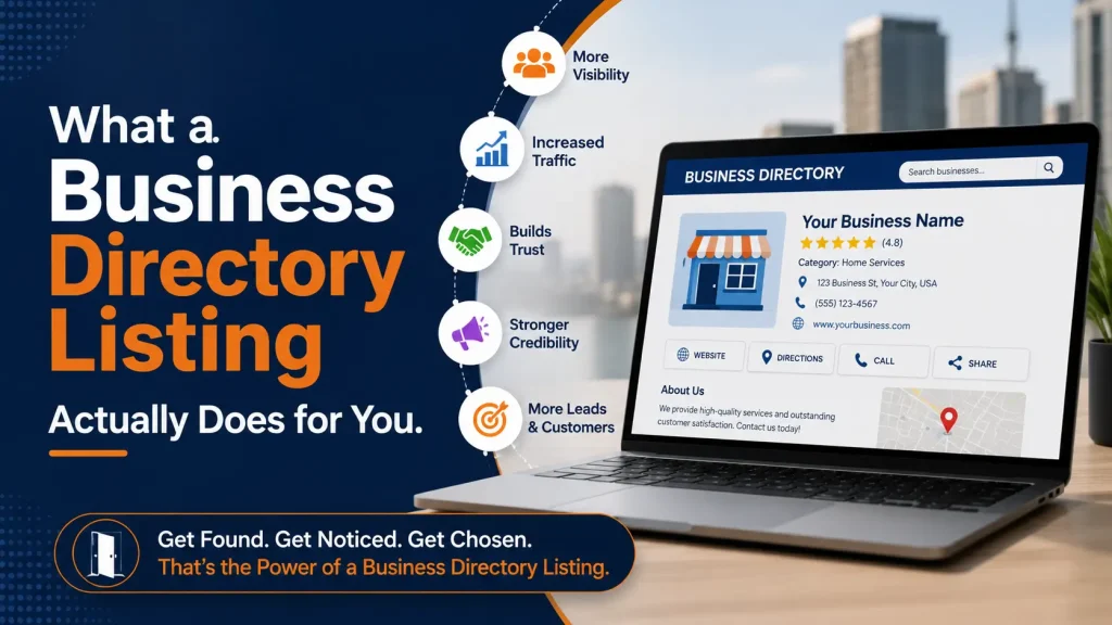 What a Business Directory Listing Actually Does for You